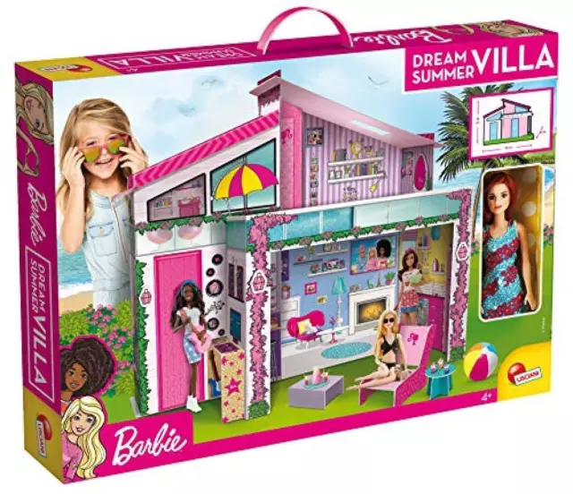 Lisciani Giochi - 76932 Gioco per Bambini Barbie Casa di Malibù con Doll - NUOV