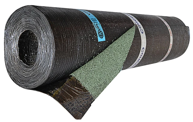 Guaina Impermeabile Bituminosa Ardesiata Mineral Spring - Rotolo 1x10m, Rosso, 4.5kg/mq - Foto 9