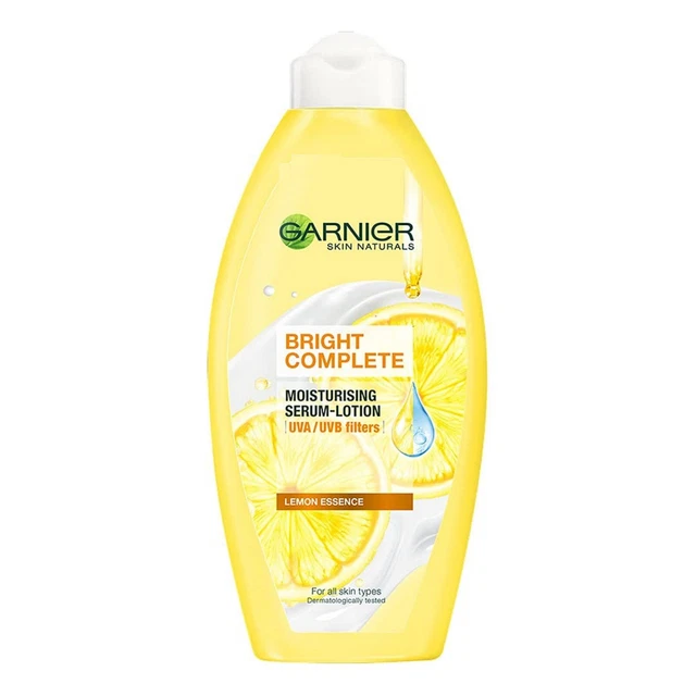 Loción Hidratante Garnier Skin Naturals Brillante Esencia de Limón 250 ml