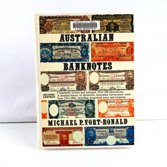Australian Banknotes by Michael P. Vort-Ronald HC 1983 Numismatics