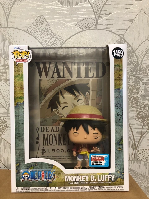 Funko Pop! One Piece – Monkey D. Luffy #1459 – Wanted Poster – Neuf Scellé