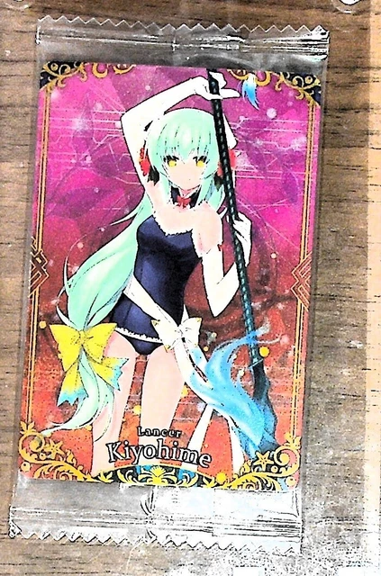 Kiyohime Lancer Fate Grand Order FGO Wafer Card R15