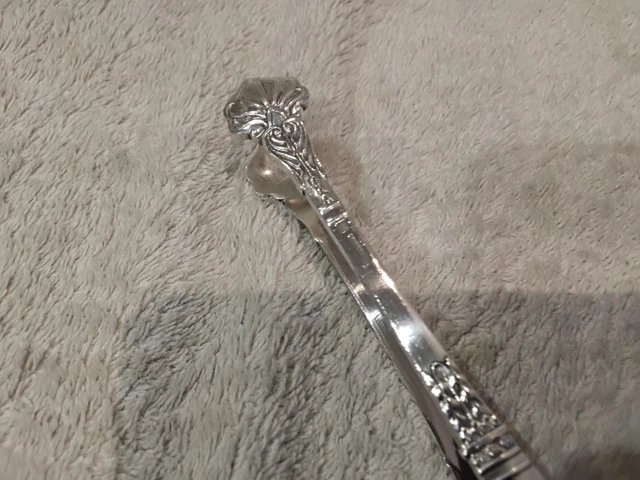 BELLE PINCE À sucre métal argenté empire Cailar Bayard 15,6cm EUR 30,00 ...