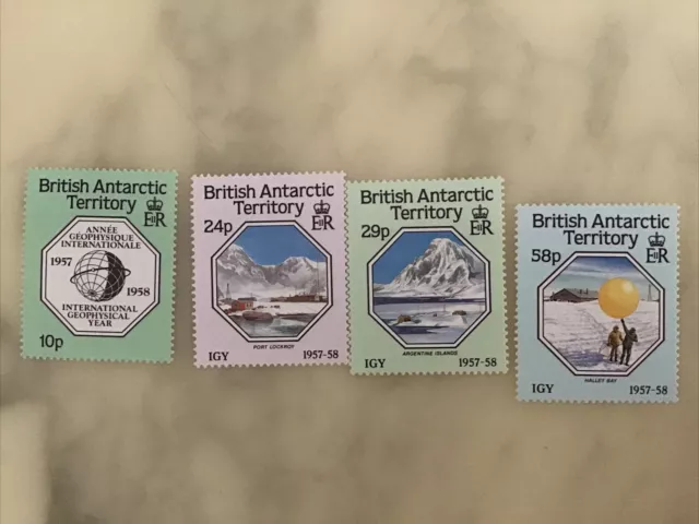 Briefmarken Britisch Antarktis Mi Nr 144-147 Postfrisch