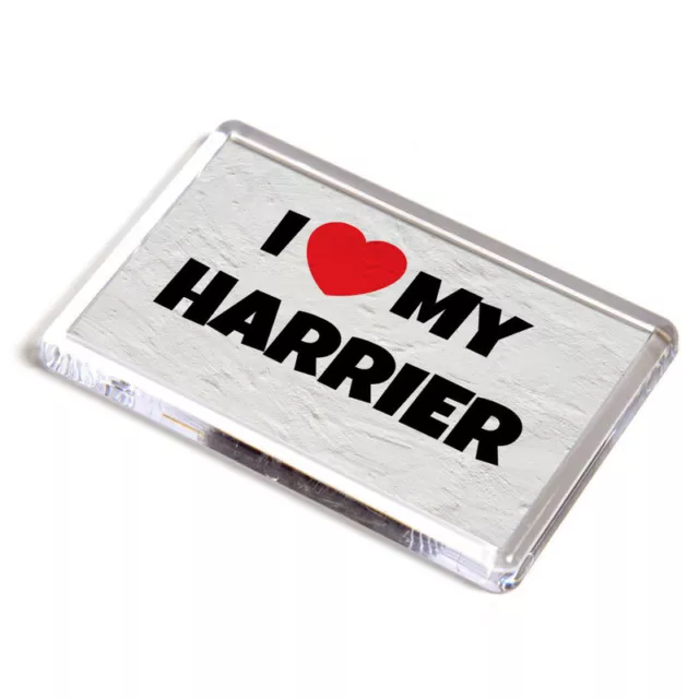 FRIDGE MAGNET - I Love My Harrier - Pet Dog Breed Gift
