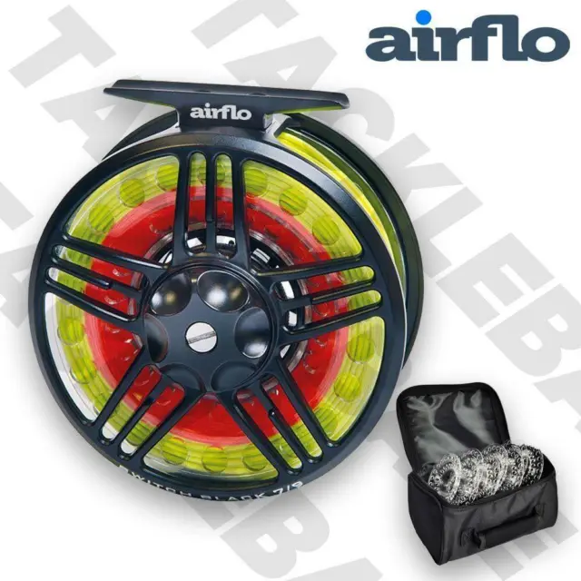 AIRFLO SWITCH BLACK Cassette Fly Reel £89.99 - PicClick UK