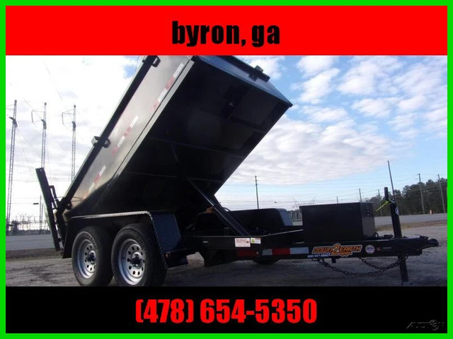 2023 Down 2 Earth Trailers 6X10 24 High Side 7K Small Dump Trailer Landscape New 2023 Down 2 Earth Trailers 6X10 24 High Side 7K Small Dump Trailer Landscape New