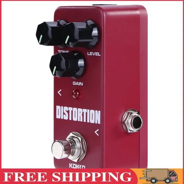 KOKKO Guitar Effect Pedal Distortion 9V Adapter Power Supply Guitar Bass Parts