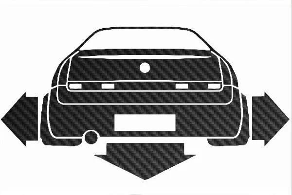 Sticker DON'T TOUCH MY CAR Adesivo Decal Finestrino