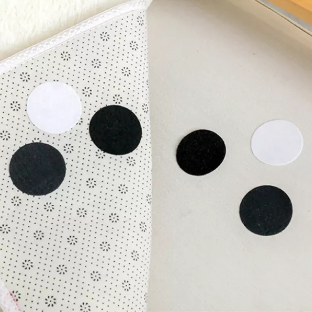 10pcs Rug Carpet Grippers Rubber Anti Curling Non Slip Skid Reusable Pad Sticker