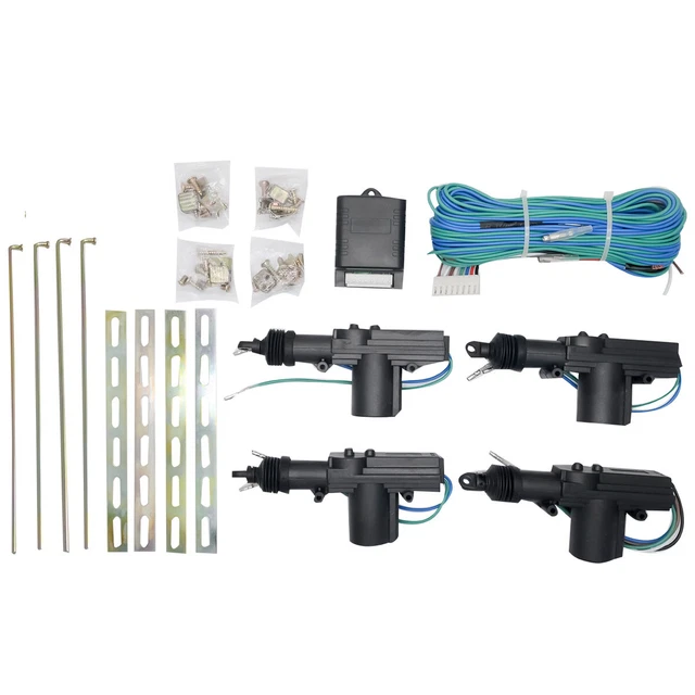 Car Central Power Door Lock / Unlock Remote Kit Keyless Entry For 2 / 3 / 4 Door