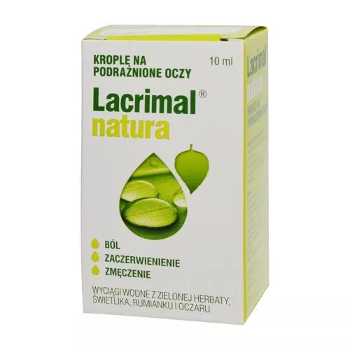 LACRIMAL  krople na podrażnione oczy 10 ml / tired eyes EYE DROPS Augentropfen