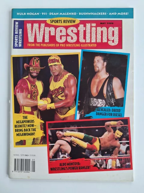 1995 May Wrestling Sports Review Magazine Awards Double Issue WWF WCW WWE