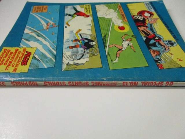 Dc Special Blue Ribbon Digest #13 September 1981 Strange Sports Stories Fine 3