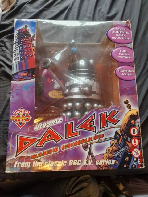 CLASSIC DALEK RADIO COMMAND Doctor Who Figure 1996 12 Inch Product Enterprise