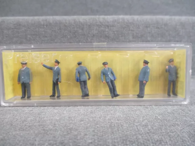 Preiser 0219 Figuren-Set "Bahnpersonal" [H0] in OVP