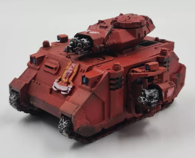 Baal Predator der Blood Angels Space Marines Warhammer 40K alt RAR Metall