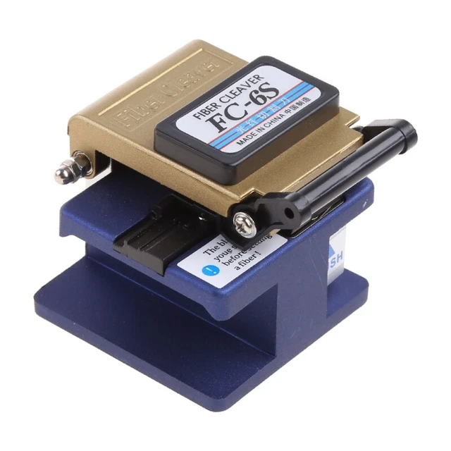 for  6S Optical Fiber Cleaver Ftth Tool Cutting Knife OpticCutter Cold Contact