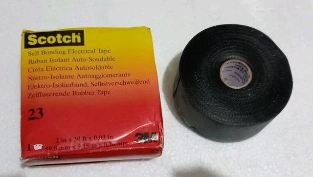 Ruban Adhésif Scotch Silicone Auto-fusion étanche Berner - Pour Câbles, Durites, Tuyaux