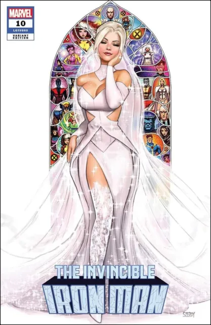 The Invincible Iron Man #10 (Nathan Szerdy Exclusive Emma Frost Variant)
