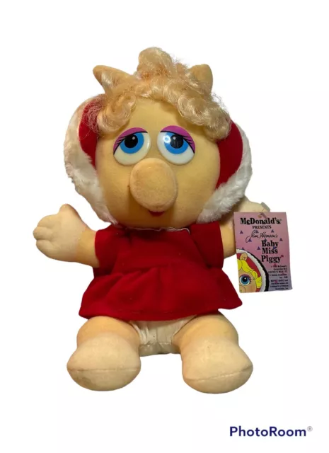 Vintage 1988 Mcdonalds Presents Jim Henson's Baby Miss Piggy-New W/Tag