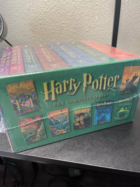 Harry Potter The Complete Series Books 1-7 Scholastic Paperback Box Set Complete