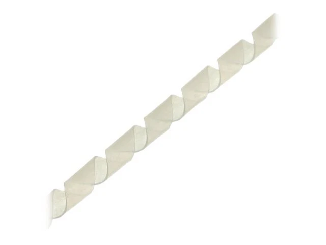 InLine Spirale protezione cavi diametro 10mm flessibile natura 10m Bianco 59947L