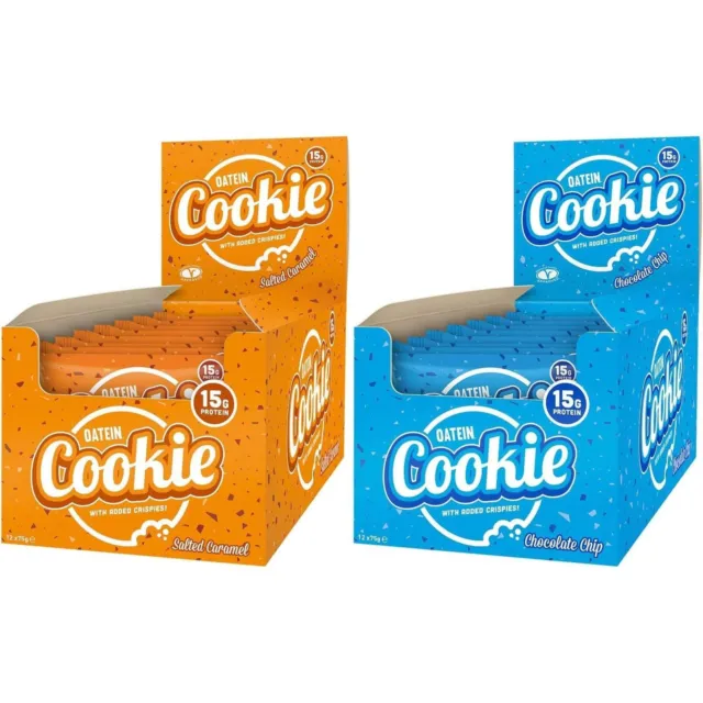 Oatein Protein Cookies (Box Of 12) Running