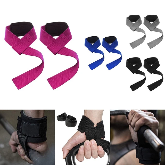 Durable Et Pratique Haltérophilie Sangle Entraînement Force 1 Paire 4 Couleurs