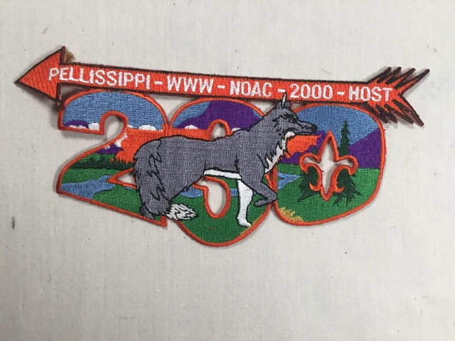 Pellissippi OA Lodge 130 2000 NOAC Host Lodge Flap BSA Patch