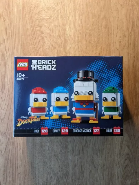 Lego Disney BrickHeadz 40477 Picsou, Riri, Fifi et Loulou Neuf scellé