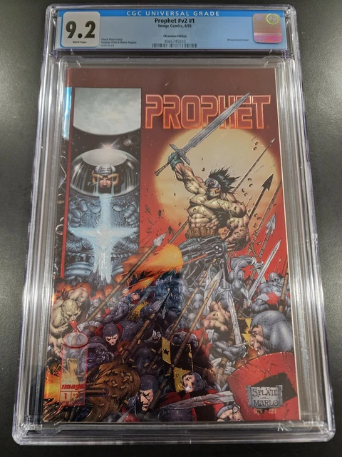 Prophet #1 CGC 9.2; Chromium Wraparound Cover, Chuck Dixon, Stephen Platt