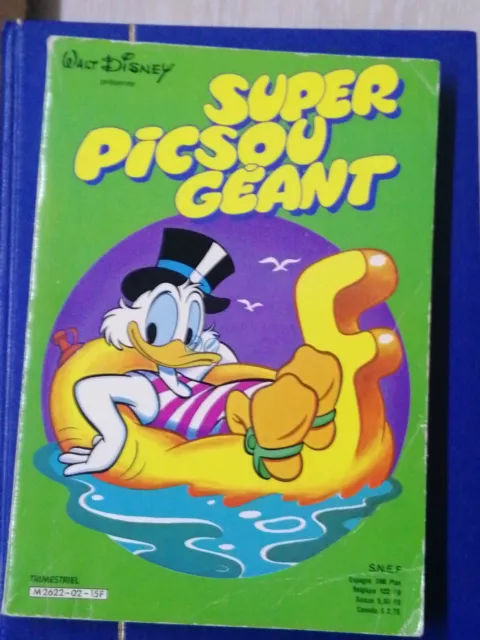 Rare Super Picsou Géant N° 2  1983 Bd Idem Disney Mickey Donald