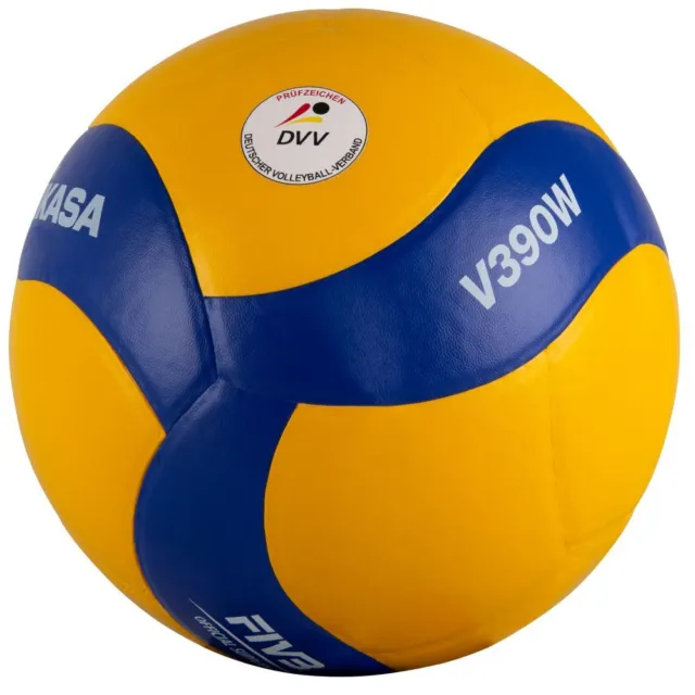 Mikasa volleyball V390W training ball training volleyball ball size 5 yellow blue