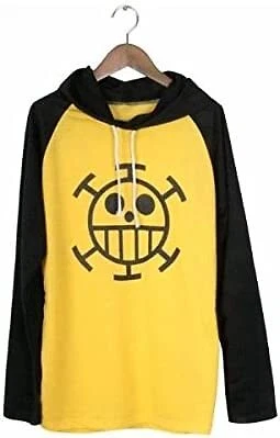 One Piece Trafalgar Law Style Long Sleeve T-shirt Parka MSize