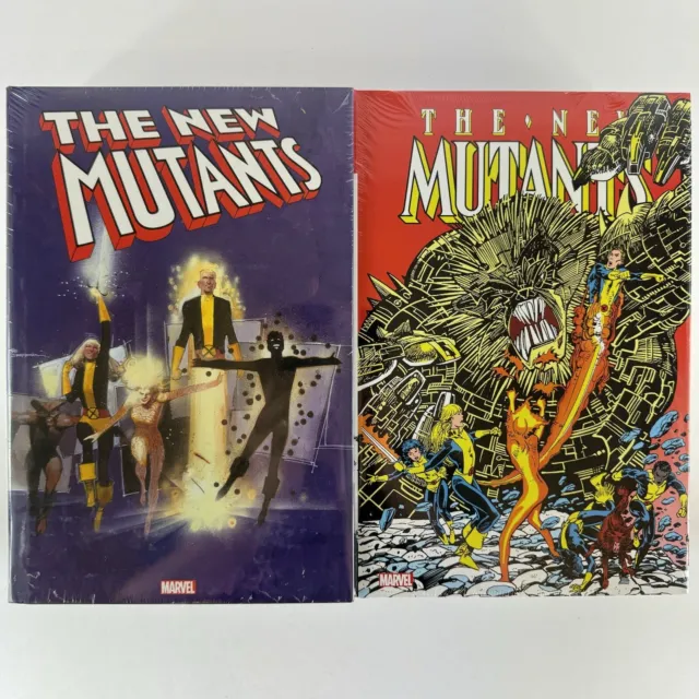 New Mutants Omnibus Vol 1 & 2 Marvel Comics New Sealed HC Hardcover