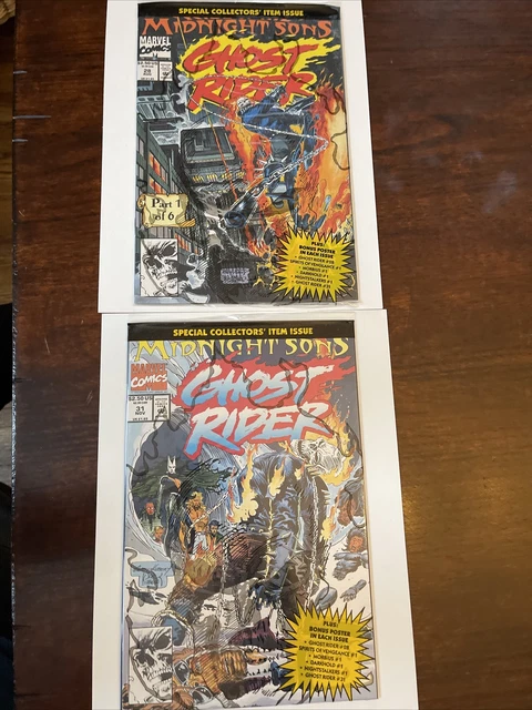 GHOST RIDER #28 & 31 | 1ST Cameo & Full Of MIDNIGHT SONS MCU| VF/NM Polybagged