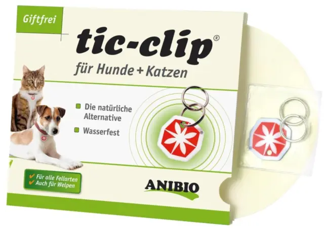 Anibio Tic Clip para perros y gatos