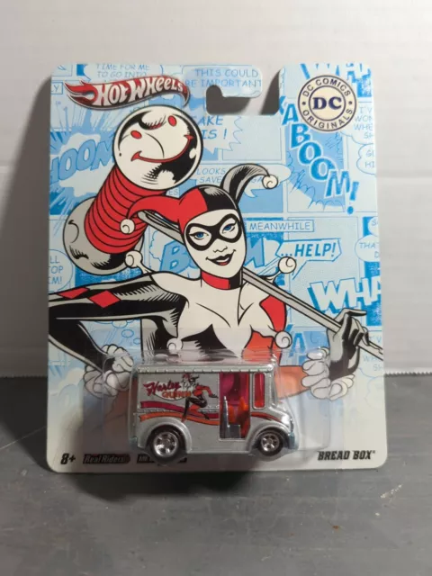 2011 Hot Wheels Pop Culture DC Comics Originals Bread Box Harley Quinn NIP