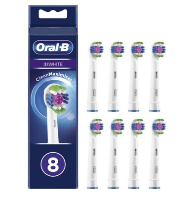 Cabezales de cepillo blanqueador Oral-B 3D paquete de 8 XXL