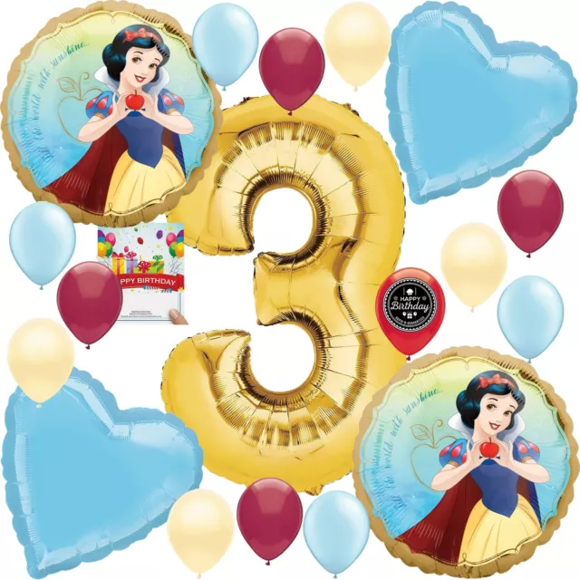 SNOW WHITE LARGE PAPER PLATES (16)~ Vintage Birthday Party Supplies Set Of 2