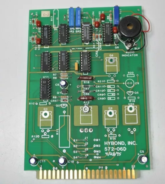 HyBond Model 616, 614 Force Generator Card / Circuit Board PCB Part# 572-06D