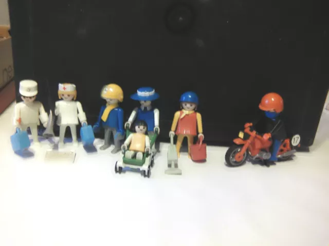 lot de figurines accessoires vintage playmobil