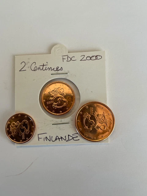 TRÈS RARE 1 centime d'euro italien 2002 - France