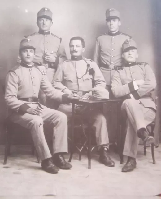 Orig. Foto-PK Militaria kuk WW1 Offiziere Gebirgsjäger Rovereto Südtirol um 1916 2