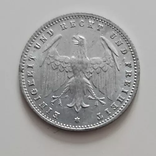 1923 A Berlin. German 200 Mark Coin. CIRCULATED. Weimar Republic Deutsches Reich