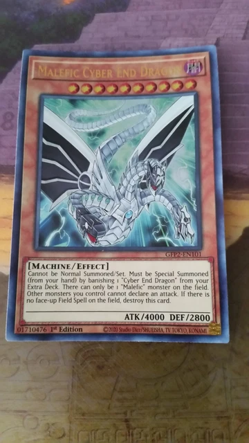 Yugioh TCG Malefic Cyber End Dragon Ultra Rare GFP2 - NM/MNT