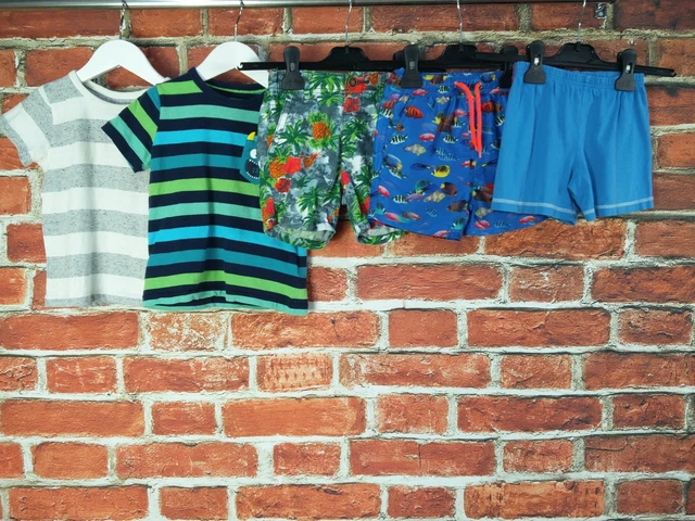 Baby Boy Bundle Aged 18-24 Months Next Bluezoo Etc T-Shirt Shorts Set Swim 92Cm