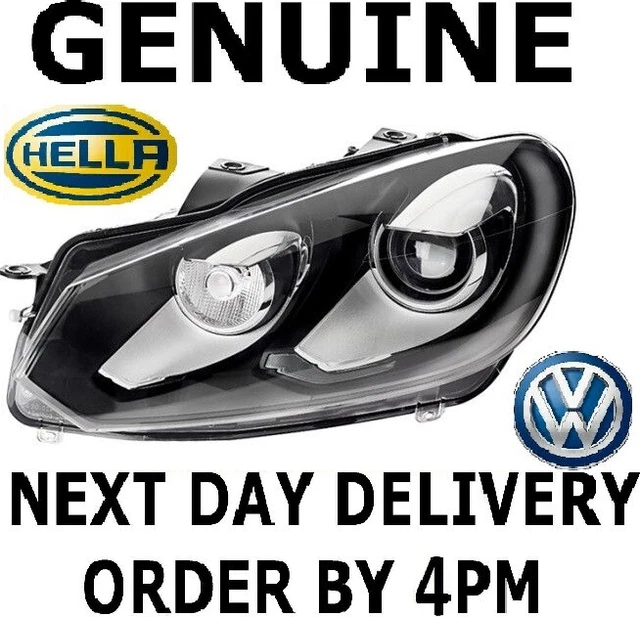 GENUINE VW GOLF MK6 BiXenon AFS Hella Headlight Passenger Left Side