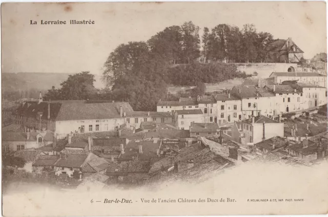 CPA -55-  BAR-LE-DUC - Vue de l'ancien Château des Ducs de Bar.